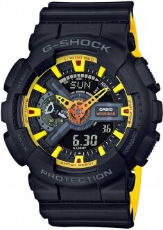 Casio G-Shock GA-110BY-1ADR Siyah / Sarı / Siyah / Sarı Kol Saati kullananlar yorumlar